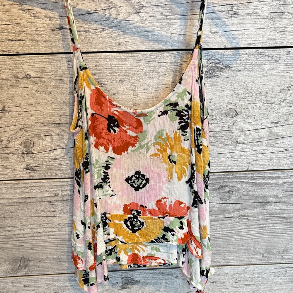 Nordstrom Volcom Multicolor Floral Camisole Top - Picture 3 of 3